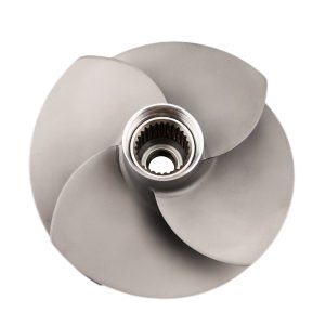 Jet Ski Impeller for Sea Doo PWC GTR 230 (2017-2019) Compatible Impeller Ass'y 267000957 4 Blades 161mm OEM Sand Blasted