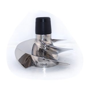 Jet Ski Impeller for Sea Doo RXP-X 300 (2021~) GTR 300 (2024) Polished 4 Blades 161mm Compatible Impeller Assembly 267001050