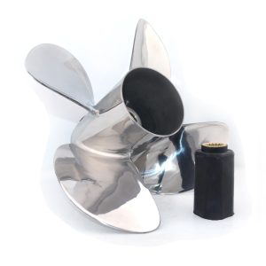 4 Blades Stainless Steel Outboard Propeller for Honda BF115-250 hp Engine Motor 15 Spline Tooth (RH/LH)