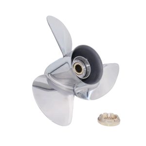 RH/LH Stainless Steel Outboard Propeller for Honda BFP 60hp BF 75-130hp Engine Motor 15 Spline Tooth 13-22 Pitch