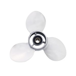 9 1/4x11 Outboard Propeller for Honda Engine Motor BF 8hp BF 9.9hp BF 15hp BF 20hp 8 Spline Tooth (Diameter: 9.25, Pitch: 11) Stainless Steel 58133-ZV4-011AH