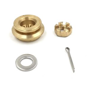 25-30HP Hardware Hub Kits Installation fit Honda Outboard Propeller, Thrust Washer/Spacer/Washer/Nut/Cotter Pin Included