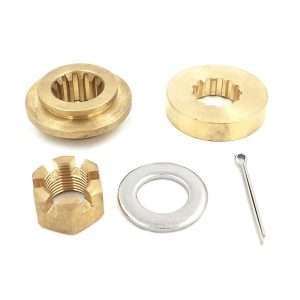 35-60HP Hardware Hub Kits Installation fit Honda Outboard Propeller, Thrust Washer/Spacer/Washer/Nut/Cotter Pin Included
