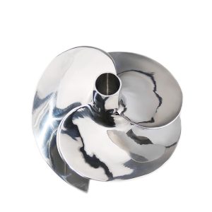 Compatible 6EV-R1321-00-00 Impeller for Yamaha Watercraft PWC Jet Boat 3 Blades 160mm Sand Blasted / Polished