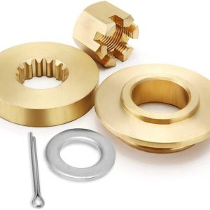 75-130HP Hardware Hub Kits Installation fit Honda Outboard Propeller, Thrust Washer/Spacer/Washer/Nut/Cotter Pin Included