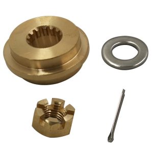 9.9-18 HP Hardware Hub Kits Installation fit TOHATSU Outboard Propeller, Thrust Washer/Spacer/Washer/Nut/Cotter Pin Included