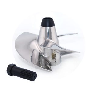Jet Ski Impeller for Kawasaki Watercraft PWC Compatible SOLAS IJK SERIES KA-SC-I(13/18)+Tool 3 Blades 140mm Polished