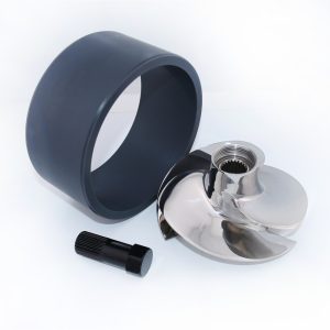 Jet Ski Impeller for Sea Doo Watercraft PWC Compatible SOLAS SG-CD-10/16 Sand Blasted / Polished 3 Blades 150mm