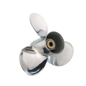 9 1/4×10 Outboard Propeller Stainless Steel Fit Suzuki Boat Engines 8-20HP