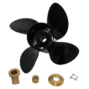 Outboard Propeller Aluminum Fit Mercury Boat Engines 90HP - 300HP 4 Blades