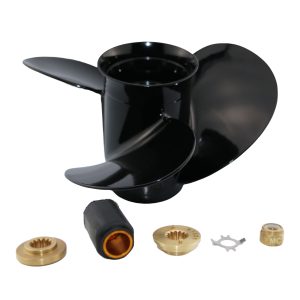 10 1/2x13 Outboard Propeller Aluminum Fit Mercury Boat Engines 25HP - 70HP Interchangeable Hub