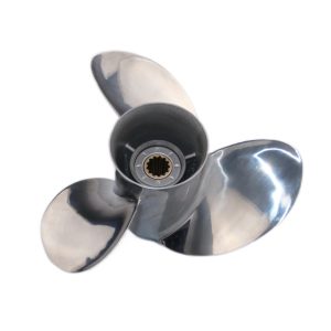 10 1/2X13 Outboard Propeller Stainless Steel Fit Mercury Boat Engines 25HP - 70HP Pressed-in Hub