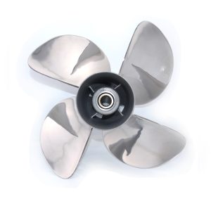 Outboard Propeller Stainless Steel Fit Suzuki Boat Engines 150-300 4 Blades