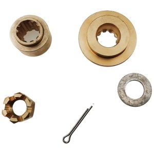 20-30HP Hardware Hub Kits Installation fit Suzuki Outboard Propeller, Thrust Washer/Spacer/Washer/Nut/Cotter Pin Included