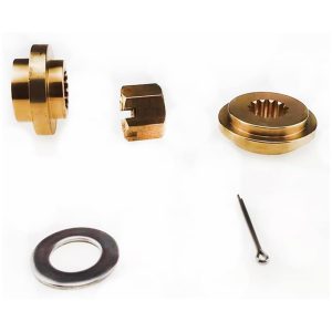 40-65HP Hardware Hub Kits Installation fit Suzuki Outboard Propeller, Thrust Washer/Spacer/Washer/Nut/Cotter Pin Included