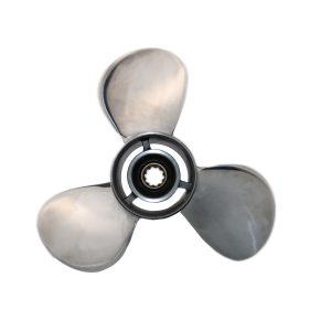 10.125x11 Outboard Propeller Stainless Steel Fit Tohatsu Boat Engines 25HP - 30HP