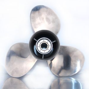 10 3/4x12 Outboard Propeller Stainless Steel Fit Tohatsu Boat Engines 35HP - 50HP