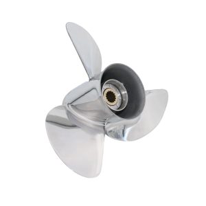 13 1/2×14 Outboard Propeller Stainless Steel Fit Yamaha Boat Engines 50-130HP